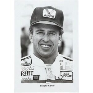 Vintage IndyCar Racing Hero Cards Pancho Carter Tom Sneva Valvoline Photo Set